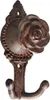 Esschert Design | Gancio da parete - ROSE - 13,9 cm - Stile Anteprima dell’immagine prodotto 1