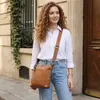Damen Umhängetasche, Mittelgroß Handtasche Damen mit Produktbild-Vorschau 2