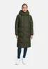 Marikoo Damen Wintermantel lang Mantel Steppjacke Parka Produktbild-Vorschau 3