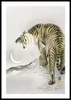 Plakat 40x60cm Roaring Tiger, Koson Japoński Vintage do Podgląd zdjęcia produktu 3