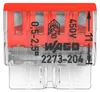 Steckklemme, 4 x 05-25mm², transparent, WAGO 2273 Produktbild-Vorschau 22
