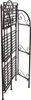 Metallregal "Arabeske" mit Ranken, Antik braun, Standregal, Produktbild-Vorschau 6