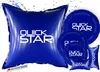 A collection of blue inflatable pool cushions of various shapes and sizes, all branded with 'QUICK STAR'. Produktbild-Vorschau