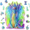 HOLZSTADT-Puzzle - Schöner Drache Produktbild-Vorschau 1