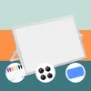 Stolik z tablicą suchościeralną Relaxdays, 20 x 30 cm, Podgląd zdjęcia produktu 5