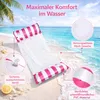 Aufblasbare Wasserhängematte Schwimmbett Wasserliege Produktbild-Vorschau 7