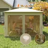 COSTWAY 3,3x3,3m Pavillon, Pop Up Pliable avec 4 Voir les images du produit 5