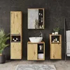 Szafka łazienkowa z lustrem Vicco Viola Artisan/szary 60 x Podgląd zdjęcia produktu 7