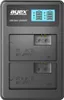 USB Dual Ladegerät für Sony NP-FW50 Akkus beleuchtetes Produktbild-Vorschau 2