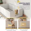 PawHut – porodní box pro velké i malé psy a štěňata Náhled obrázku produktu 4