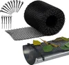 2 x Dachrinnen Laubschutz, 6 m lang, 15 cm breit, mit 15 Produktbild-Vorschau 1