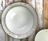 Talerz obiadowy płytki, biały 28cm Cottage White Podgląd zdjęcia produktu 2