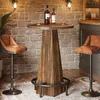 Tribesigns Table de bar, table haute ronde de 95 cm pour Voir les images du produit 1