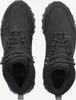 A top-down view of a pair of black Clarks ATL Trek Up WP Herren Stiefel. Produktbild-Vorschau