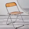 1x Esszimmerstuhl Acryl Transparenter Stuhl Kunststoff Produktbild-Vorschau 5