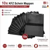 10x KFZ-Scheinhülle Schwarz Ausweishülle Fahrzeugschein Produktbild-Vorschau 5