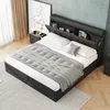 Flieks Polsterbett 180x200cm mit Lattenrost, Stauraumbett Produktbild-Vorschau 2
