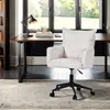 A home office setup with a desk, chair, and bookshelf. Náhľad obrázku produktu