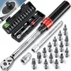 MONZANA® Clé dynamométrique 1/4" 1-25 NM ±3% 18 pièces Voir les images du produit 1