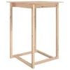 vidaXL Barový stůl 80x80x110 cm borovicový masiv Náhled obrázku produktu 1