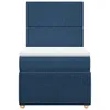 Boxspringbett mit Matratze Blau 80x200 cm Stoff Produktbild-Vorschau 6