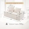 okwish Zweisitzer Sofa Liegesessel Chaiselongue Relaxsofa Produktbild-Vorschau 7