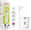 Hama 00133757, Vnitřní, Bílá, 3 AC zásuvky / AC zásuvek, 18 Náhled obrázku produktu 1