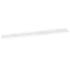 vidaXL Wandregale 2 Stk. Hochglanz-Weiß 100x9x3 cm Produktbild-Vorschau 5