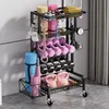 Stojan na činky, 4 úrovně, z uhlíkové oceli, 59 × 40 × 113 Náhled obrázku produktu 2