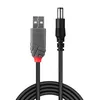 LINDY USB 2.0 Typ A an DC 5.5/2.5mm St Adapterkabel 1.5m Produktbild-Vorschau 2