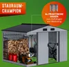 GARDEBRUK® XXL Metall Gerätehaus 5m² mit Fundament Produktbild-Vorschau 2