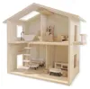 Buxibo Puppenhaus aus Holz – Kinderhaus für Puppen mit Produktbild-Vorschau 1