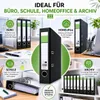 SAD 10er Pack Ordner Schmal 5cm Ringordner marmoriert Produktbild-Vorschau 6