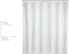 WENKO Dusch Vorhang Badewannen inkl. Ringe 240x180 cm Uni Produktbild-Vorschau 3