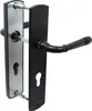 Wohnungstür Schutzbeschlag 2316 LS Schwarz WE 72 mm Dr-Dr Produktbild-Vorschau 3