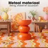 Mica Decorations Luna Tafel - Bijzettafel met Open Rond Productafbeelding-voorbeeld 7