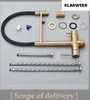 Lana | Rubinetto estensibile a 3 vie oro nero | Rubinetto Anteprima dell’immagine prodotto 8