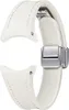 D-Buckle Hybrid Eco-Leather Armband (Slim, S/M), Etoupe Produktbild-Vorschau 7