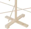 vidaXL Arbre de Noël en bois à décorer 180 cm Pin massif Voir les images du produit 5