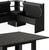 Grupa ławek narożnych Vicco Roman Czarny 180 x 120 cm z Podgląd zdjęcia produktu 6