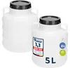 Garronda Set 2x 5 Liter Weithalsfass BPA-frei Futtertonne Produktbild-Vorschau 2