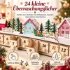 Adventskalender aus Holz 2026, befüllbarer Weihnachtsdorf Produktbild-Vorschau 7