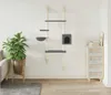 vidaXL Drapak z drapakiem ściennym ciemnoszary 180 cm Podgląd zdjęcia produktu 3