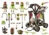 A collection of PLAYMOBIL toys, including figures and a large siege weapon. Anteprima dell’immagine prodotto