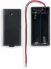 Goobay 2x AA (Mignon) Batteriehalter, Schwarz - lose Produktbild-Vorschau 3