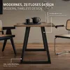 ECD Germany 2x nogi stołu w kształcie trapezu, 60x72 cm, Podgląd zdjęcia produktu 4
