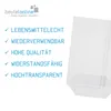 Kreuzbodenbeutel 115 x 190 mm, mit Siegelnaht 30my, OPP Produktbild-Vorschau 2