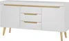 Großes Sideboard Svante - Weiß matt Produktbild-Vorschau 1