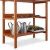 relaxdays 10020727_0 relaxdays Pflanztisch orange 92,0 x Anteprima dell’immagine prodotto 7