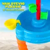 Eddy Toys Zand- en Watertafel - Bakje, Harkje, Schepje, Productafbeelding-voorbeeld 7